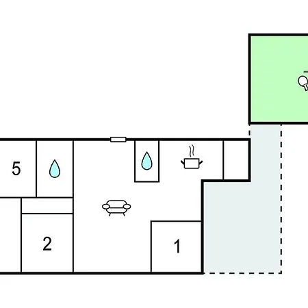 別荘 5 Bedroom Amazing In ヘアニング